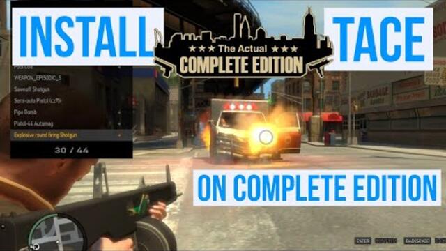 How to install The Actual Complete Edition Mod for GTA IV The Complete Edition (Steam version)