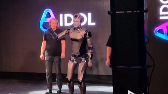 Russian AI Robot Faceplants