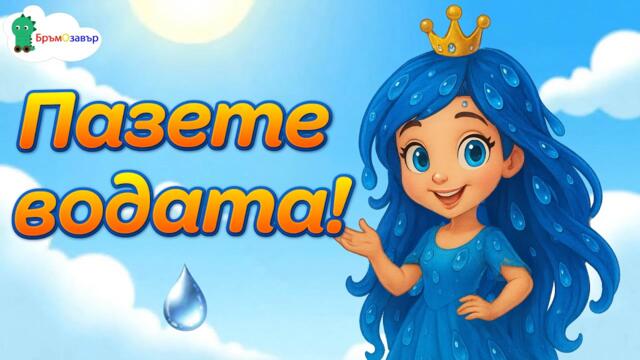Пазете водата! - детски песни - Бръмозавър