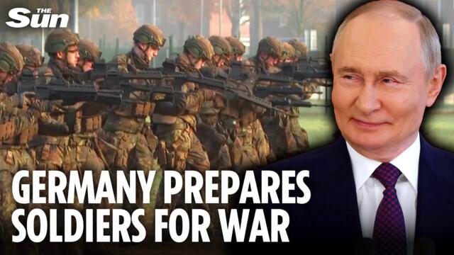 Every 18-year-old man called up for military tests in Germany's emergency WW3 plans