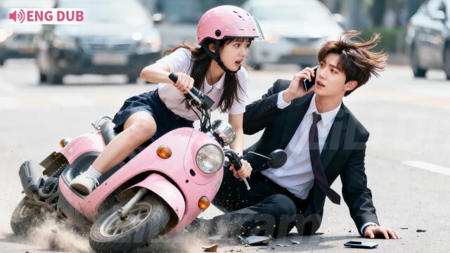 Poor Girl Accidentally Hits the CEO, But He’s Not Angry and Wants to Go Home With Her! Love Begin!