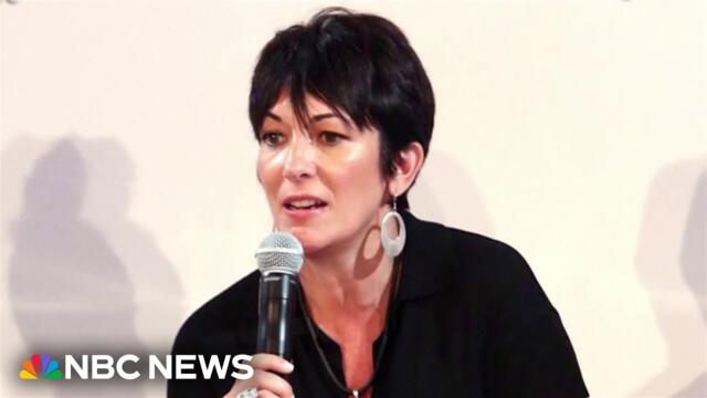 Ghislaine Maxwell in the process of seeking commutation from Trump