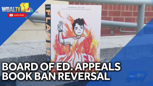 Board of Education appeals book ban reversal