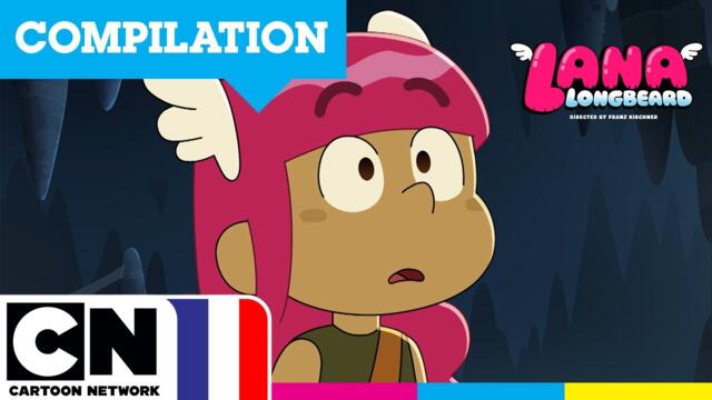 À la rencontre de la merveilleuse Lana | Lana Longuebarbe | COMPILATION | @cartoonnetworkFR