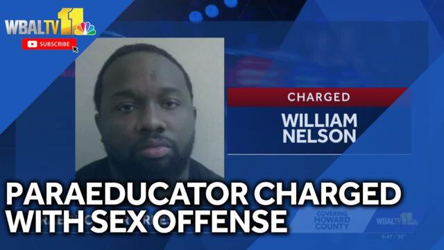 Police charge high school staff member with sex offense
