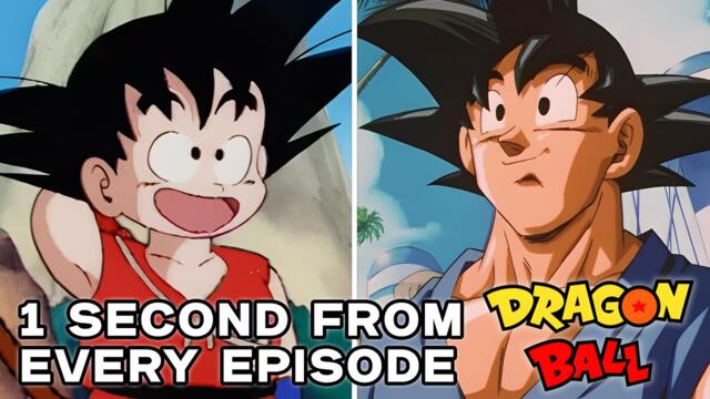 1 Second from Every Episode of Dragon Ball (So Far)
