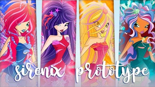 winx club- Gothic Sirenix transformation (harmonix concept art) fan made