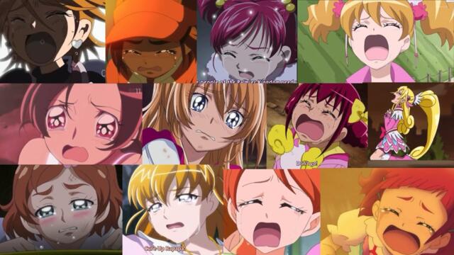A Pretty Cure Crying Compilation