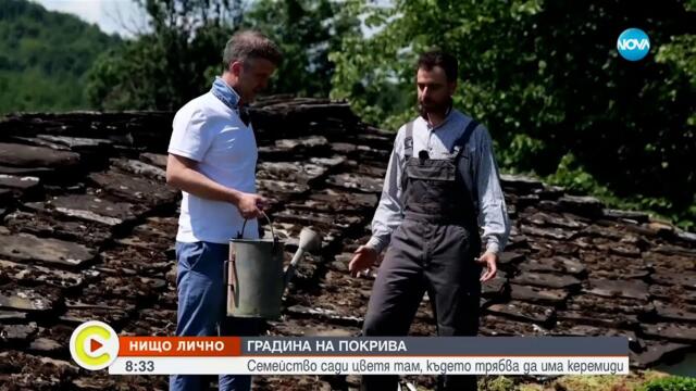 „Нищо лично“: Семейство сади цветя там, където трябва да има керемиди