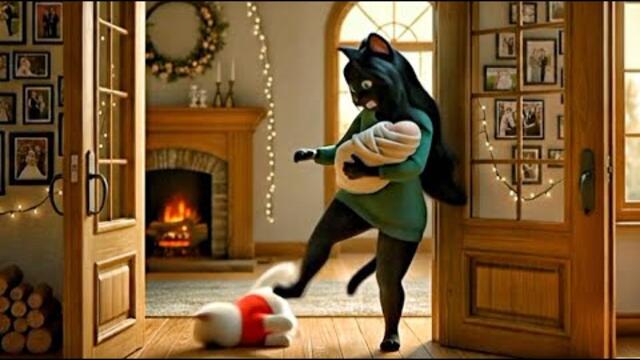 She Never Loved Me…😿Until the Day I Saved Her Baby!😺🐾#cat #shortvideo #cute #catstory