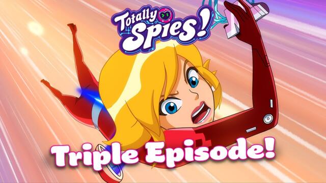 Terror Trolls & Ice Age Animals!🦣 Season 7, EP 7, 8 & 9! 💖 TRIPLE EPISODE 🕵️ Totally Spies!