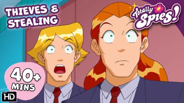Stop Those Thieves! - Season 1 | Part 1 ✨ FULL Episode Compilation 🌸 Totally Spies!
