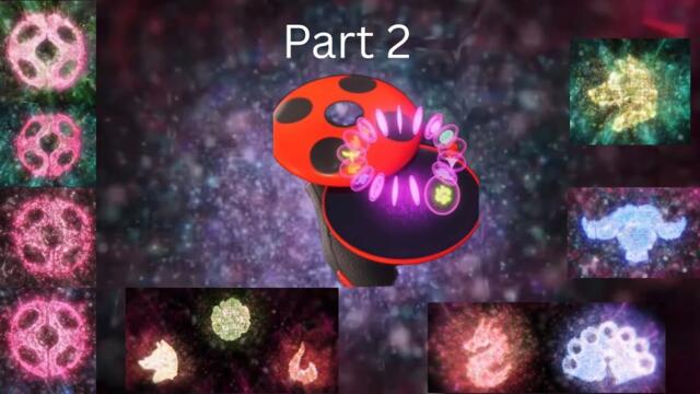 All the callings so far in miraculous s6 English 🏴󠁧󠁢󠁥󠁮󠁧󠁿 and French 🇫🇷 part 2 #miraculousladybug