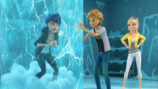 Chloe Traps Marinette Inside A Freezing Room! ❄️ Adrien Saves Marinette Like A Hero ❤️🔥
