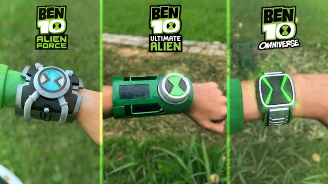 All Omnitrix Updates! (REAL LIFE)