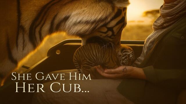 A Tiger Gave Its Baby to a Human… And What Happened Next Shocked Everyone!