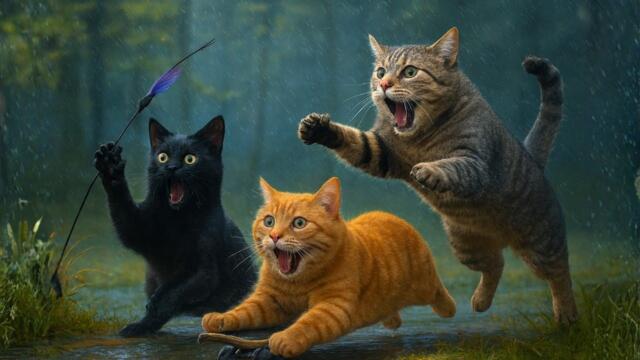 When Cats Forget They’re Cats | Wild & Viral Moments