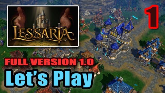 Lessaria - I have the Full Version 1.0 - True Majesty Successor Fantasy Kingdom Sim - Full Gameplay