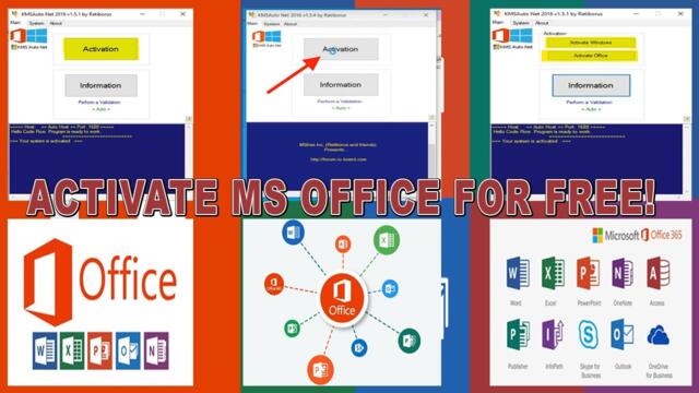 how to activate microsoft office using kms activator tool