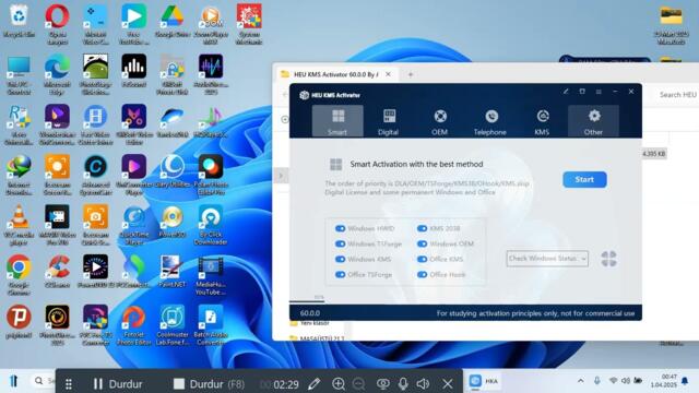 HEU KMS Activator 60 0 0 By Kullanım A h m e t