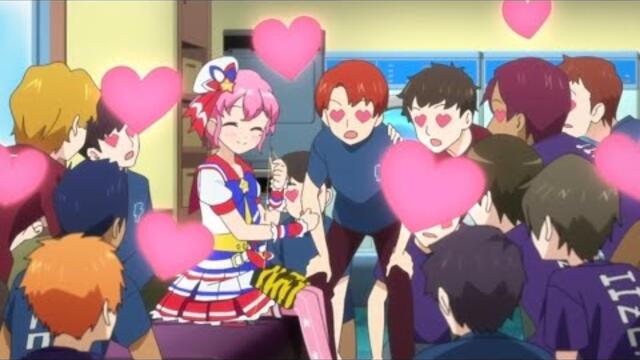 [아이돌랜드 프리파라 5화] 💗 남프리에 놀러온 히비키와 레오나 💜 (아랜파 5화 요약본)