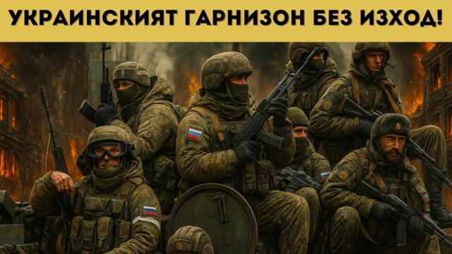 ЗАПОЧНА СЕ! РУСНАЦИТЕ ОБКРЪЖИХА КЛЮЧОВ ГРАД!