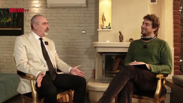 Петър Клисаров пред камината на Ария ТВ, 13.11.2025