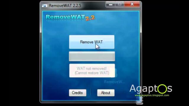How to remove WAT?