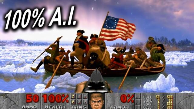 History of the United States as a Doom Game (A.I. Video)