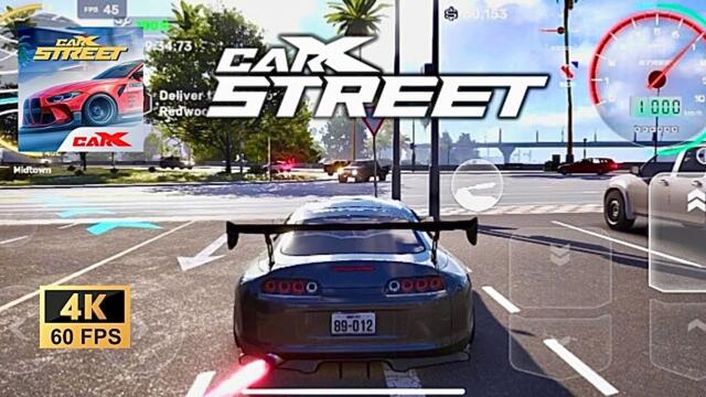 Carx Street 2k 50Fp graphics - Supra | Max graphics gameplay | iPhone 15