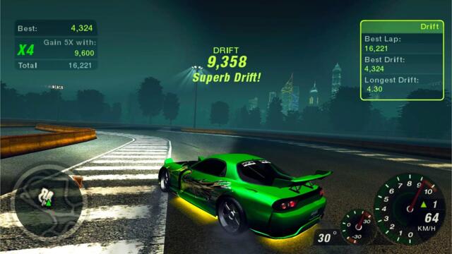 Mazda RX7 Drift Tuning + Test Drive in NFS Underground 2