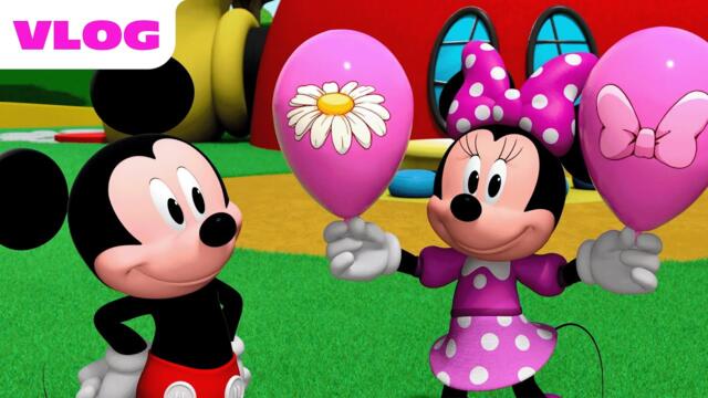 Join Mickey Mouse and Minnie Mouse for a Balloon Race Rematch! 🎈| Me & Mickey | @disneyjr
