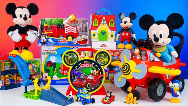 Satisfying with Unboxing Disney Mickey Mouse Jumbo Fun House Playset | Review Toys ASMR