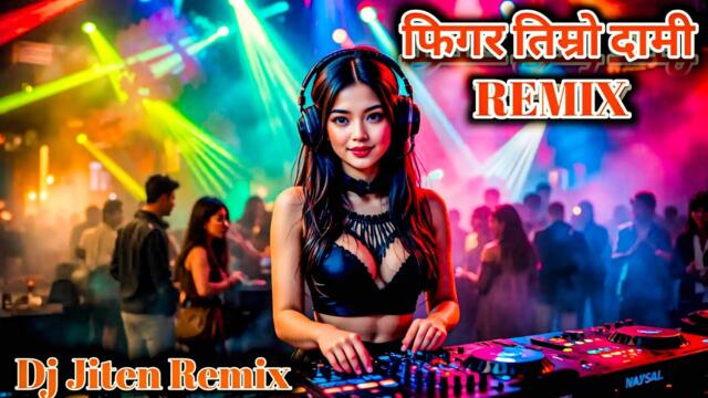 Figure Timro Dami (Remix) | DJ Jiten Remix | Shanti Shree Pariyar | Bishwo Dong | Nepali Dance Song 