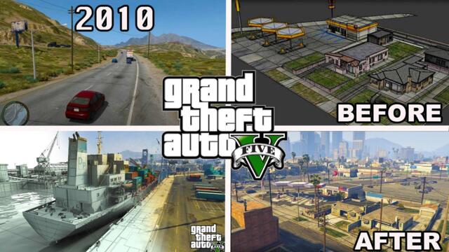 How Was GTA V Map Created?
