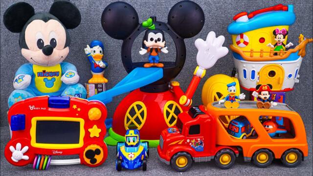 Satisfying with Unboxing Disney Mickey Mouse Super Car Playset | Review Toys ASMR