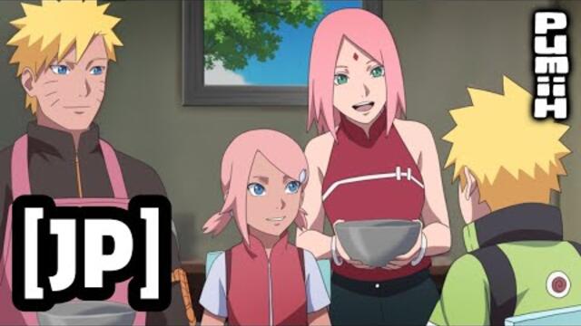 [JP DUB] NARUSAKU FAMILY Chaos! 🍜 Hanami's Ramen Trouble in Shinachiku Hisedai MINI
