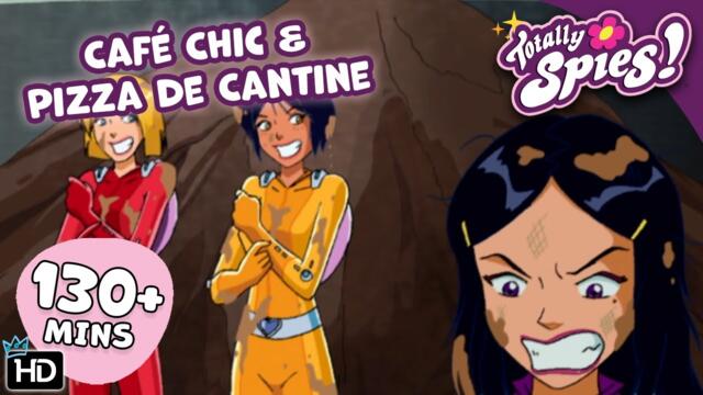 Café Chic & Pizza de Cantine - Espionnage Gourmand - Saison 1-3 ✨ ÉPISODE COMPLET 🌸 Totally Spies !