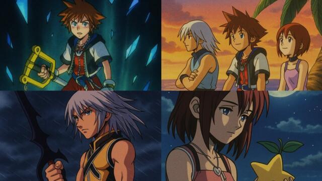 What If Kingdom Hearts Had An Anime Series?