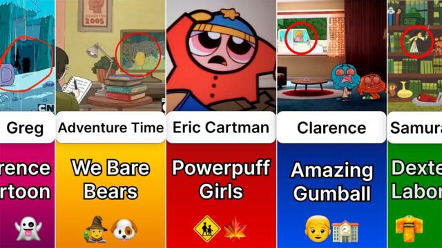 Hidden EASTER EGGS in Cartoons