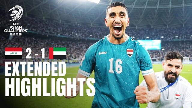 Every moment from IRAQ’S TRIUMPH in the World Cup Playoffs! | IRAQ - UAE | Extended Highlights