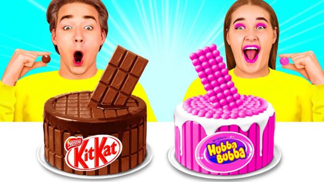 Предизвикателство за Декориране На Торти | Прости Кухненски Рецепти HAHANOM Challenge