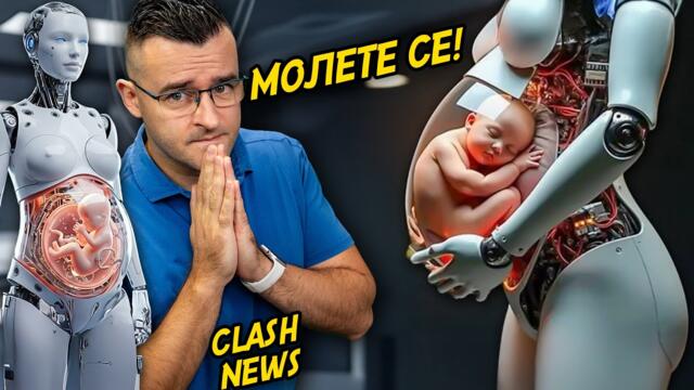 Това ПЛАШИ света - Роботи ИЗНОСВАТ бебета - Новини - Clash News
