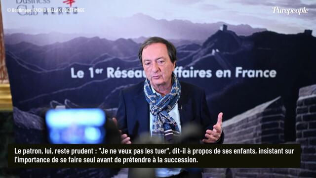 Pour Michel-Edouard Leclerc, la question de la relève se pose désormais : deux de ses quatre enfants ont déjà intégré le groupe