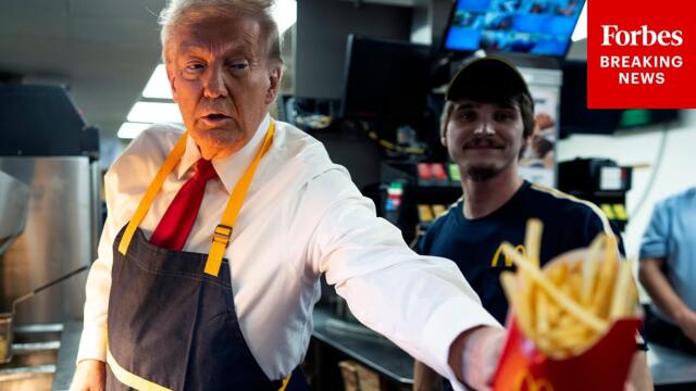 WATCH LIVE: President Trump Speaks At The McDonald’s Impact Summit In Washington, D.C.