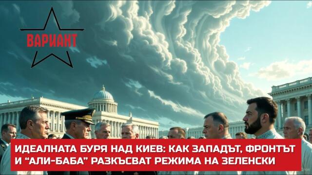 ИДЕАЛНАТА БУРЯ НАД КИЕВ: КАК ЗАПАДЪТ, ФРОНТЪТИ “АЛИ-БАБА” РАЗКЪСВАТ РЕЖИМА НА ЗЕЛЕНСКИ, #702