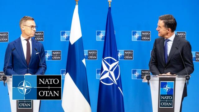 NATO Secretary General with the President of Finland 🇫🇮 Alexander Stubb, 17 NOV 2025