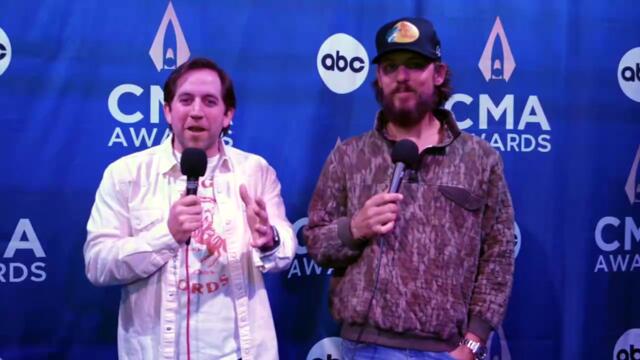Chris Janson at the CMA Awards
