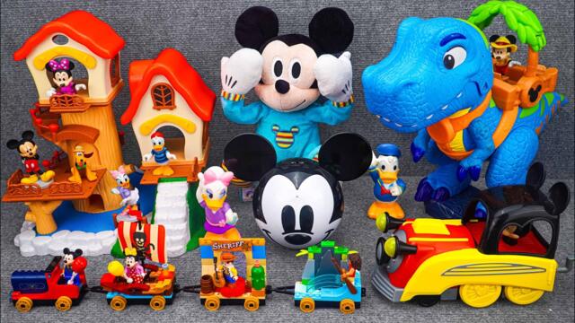 Satisfying with Unboxing Mickey Mouse Big Dinosaur Playset | Review Toys ASMR