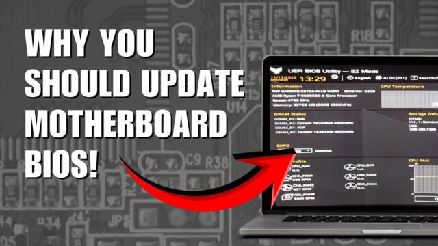 Why You Should Update Motherboard BIOS